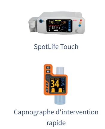 Oxymètre de pouls portatif - SatLite Touch - Zug Medical Systems