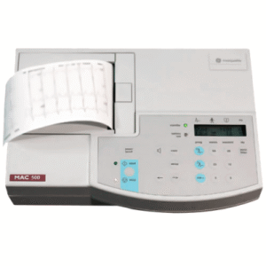 ECG 3 pistes Reconditionné GE marquette MAC 500 avec interprétation