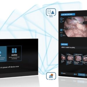 NOUVEAU 2026 Enregistreur médical à écran tactile de 24 pouces avec fonctionnement à double vue, inférence Vision IA en temps réel et collecte de données. Eurotechmed.
